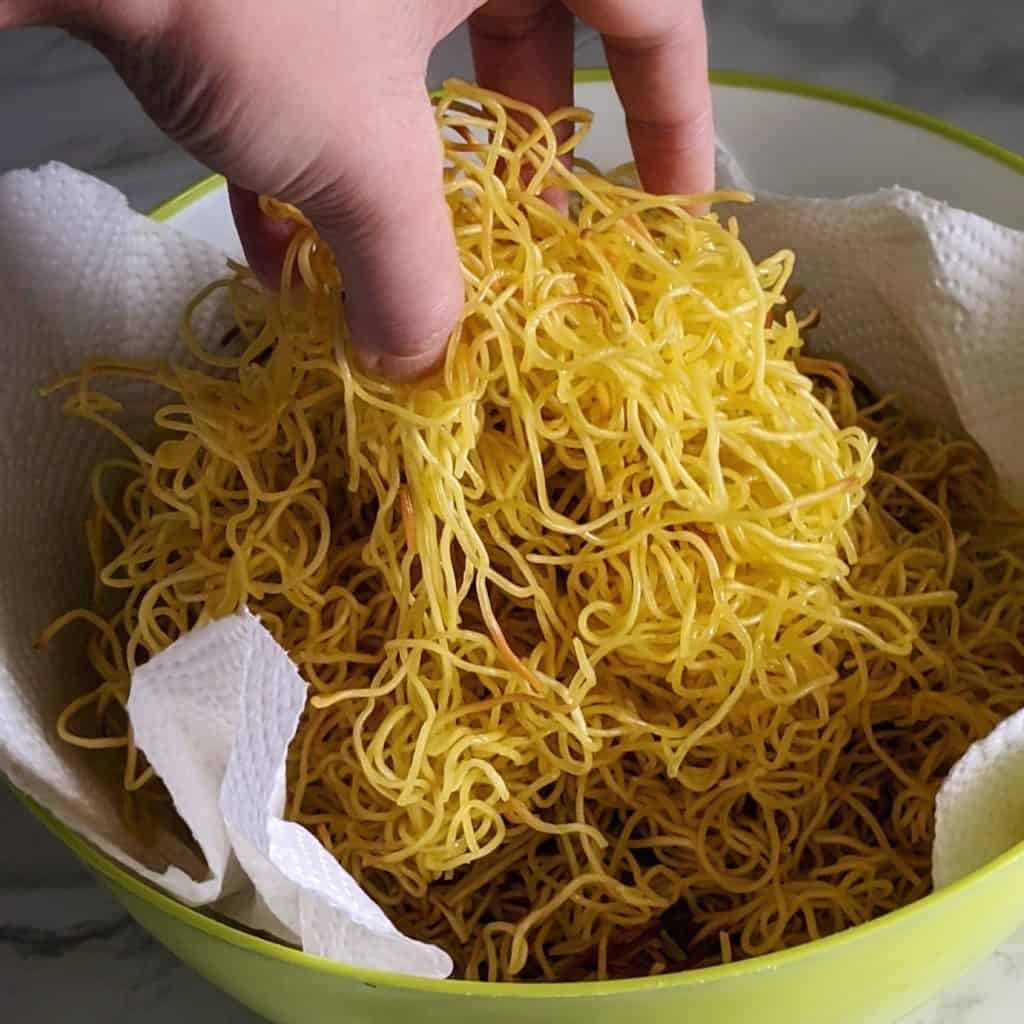 Crispy Egg Noodles