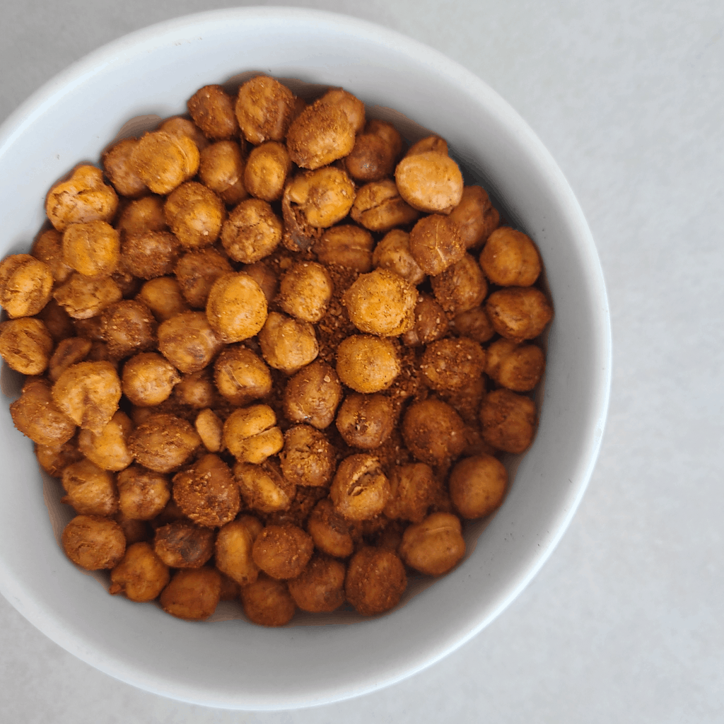 Moroccan Spiced Roast Chickpeas